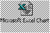 Icon for Excel chart - hatched out