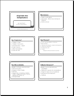 Ejercicio 1-3: Documento para distribuir