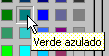 Color: Verde azulado