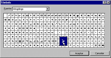 Diálogo:Símbolo - Wingdings