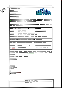 Carta con logo