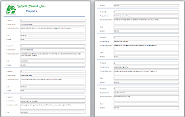 Print Preview: Projects Form-Print with all white backgrounds (Access 2010)