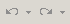 Buttons: Undo and Redo - unavailable