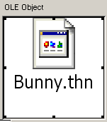 OLE Object: unknown type