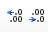 Buttons: Increase/Decrease Decimals (Excel 2010)