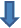 Arrow: Down, Blue