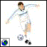 Clip art: Soccer player