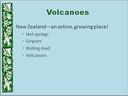 Slide 2: Volcano