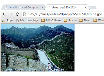 Image china.jpg opens in the browser window by itself. No 'page' here! (Chrome 51)