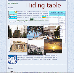 Images positioned - narrow window (browser)