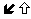 Two arrows in Wingdings