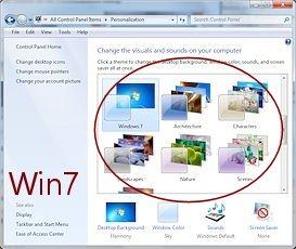 Dialog:Themes (Win7)