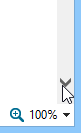 Click a scroll arrow.