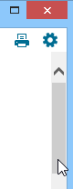 Drag the scroll box.(Win8)