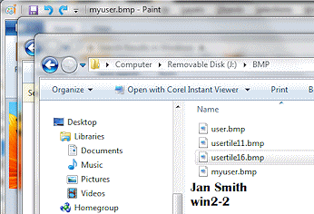 Cascade of windows (Win7)