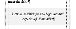 Brochure - Block quote