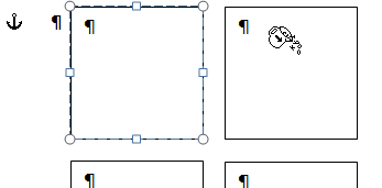 Linking to box #2 (Word 2010)