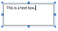 Text Box with dashed border for editing (Word 2007)