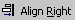 Menu - Align Right