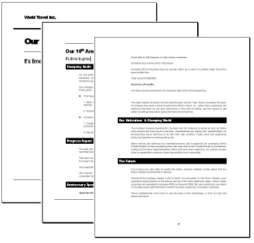 Report after applying and correcting styles