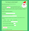 Example: Santa Letter