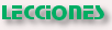 Lecciones