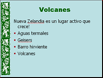 Diapositiva: Volcanes