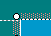 Footer placeholder with dots as border, showing that it is selected
