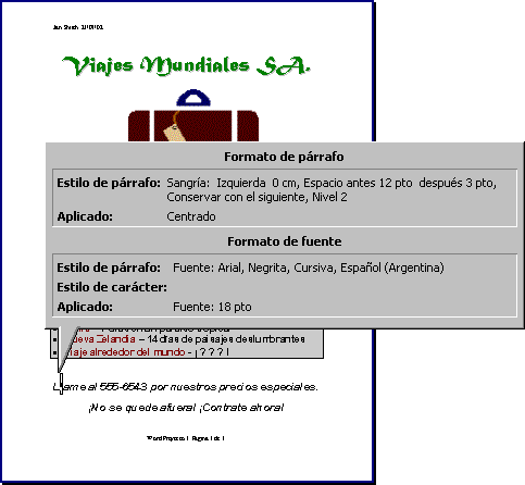 Caja que surge en Vista Preliminar