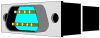 Male serial connector