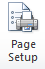 Button: Page Setup