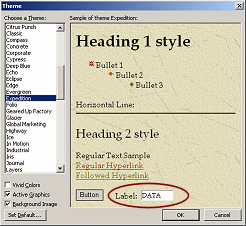Dialog: Theme - Expedition