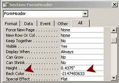 Dialog: Properties