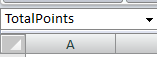 Name Box: TotalPoints