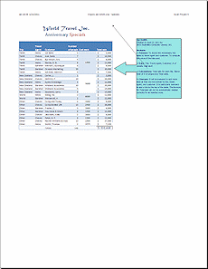 Print Preview: sheet Special - comment moved down lower - page 1