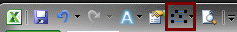 Quick Access Toolbar with Edit Shape added
