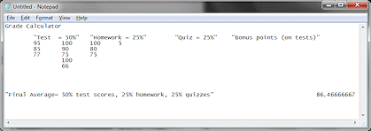 Table from Excel pasted into Notepad