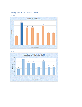 Sharedata: Linked chart formatted to blue Lighter40% (2013)