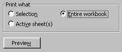 Dialog: Print - Entire workbook