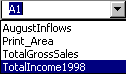 Name Box list - TotalIncome1998
