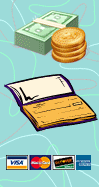 Clip art for payment methods