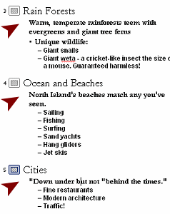 Slides 3, 4, and 5 after first line bullet removed