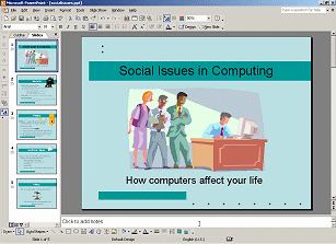 View: Normal with Slides