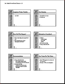 Finished handout
