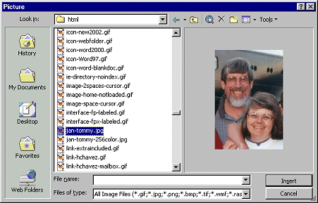Dialog: Picture (FrontPage)