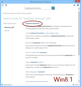 Help - Search - keyboardshortcuts-general (Win8.1)