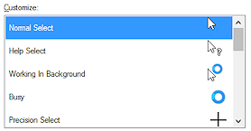 Dialog control: List box