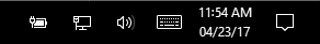 Taskbar right side in Tablet mode (Win10CU)