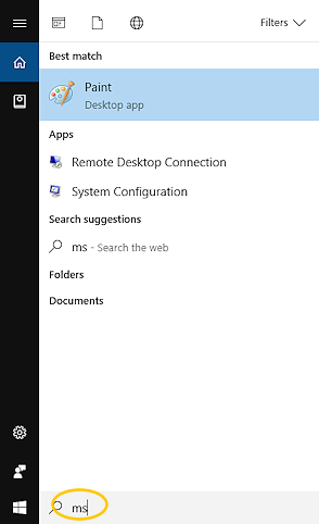 Search results: ms (Win10CU)