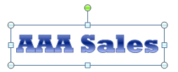 WordArt font changed to Rockwell Extra Bold